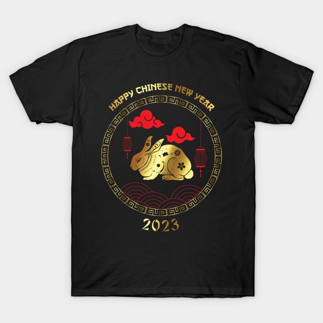 Happy Chinese New Year 2023 T-Shirt by DebbiesDashingDesigns